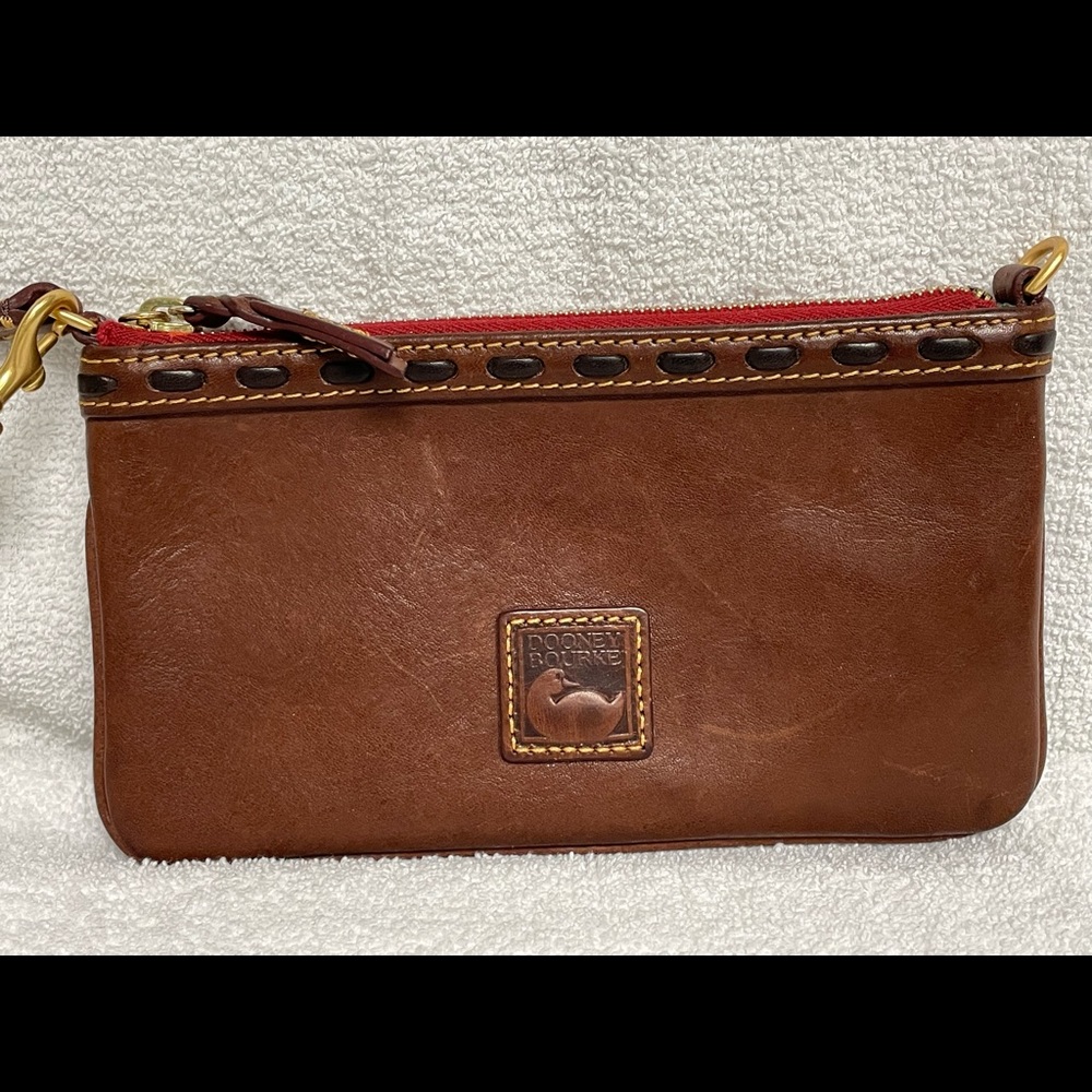 Dooney Florentine Wristlet - Chestnut